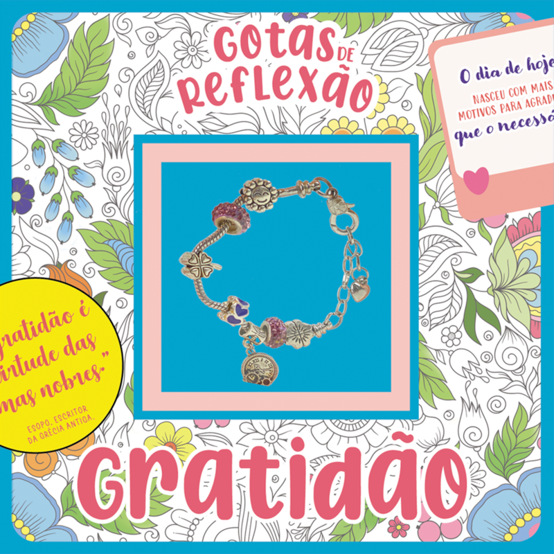 GOTAS DE REFLEXÃO - GRATIDÃO