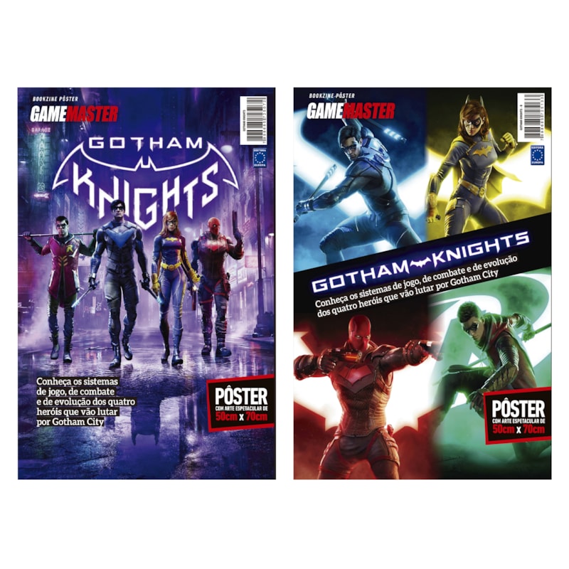 GOTHAM KNIGHTS - COLEÇÃO 2 PÔSTERES - SUPERPÔSTER GAME MASTER