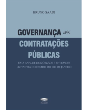 Governança nas contratações públicas: uma análise dos órgãos e entidades licitantes do Estado do Rio de Janeiro