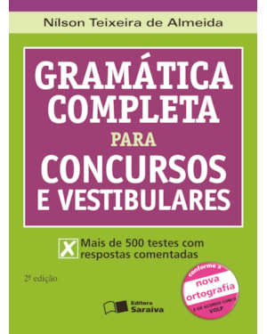 GRAMÁTICA COMPLETA PARA CONCURSOS E VESTIBULARES