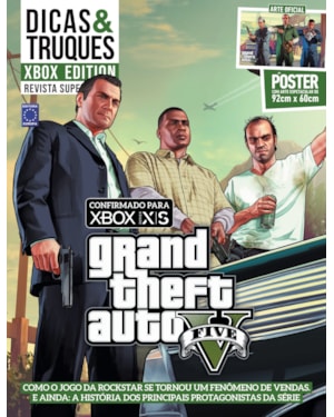 GRAND THEFT AUTO V - SUPERPÔSTER DICAS E TRUQUES XBOX EDITION