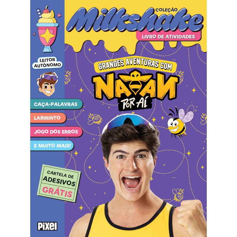 Grandes aventuras com Natan por aí: Coleção Milkshake