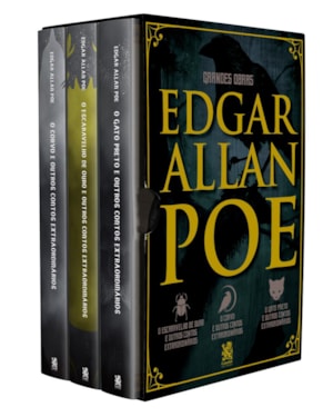GRANDES OBRAS DE EDGAR ALLAN POE - BOX COM 3 LIVROS