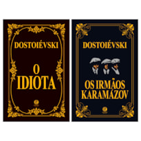 GRANDES OBRAS DOSTOIÉVSKI - EDIÇÃO DE LUXO ALMOFADA - 2 LIVROS