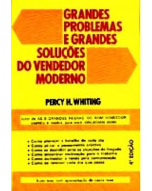 GRANDES PROBLEMAS E GRANDES SOLUCOES DO VENDEDOR