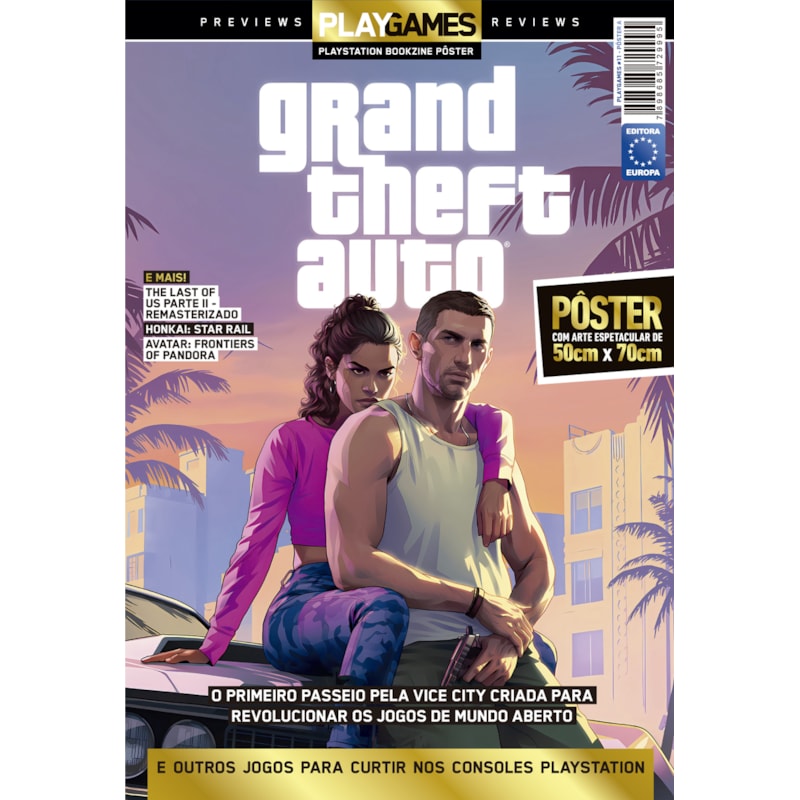 GTA 6 - SUPERPÔSTER PLAYGAMES