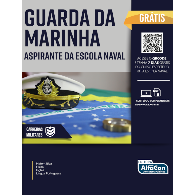 GUARDA DA MARINHA - ASPIRANTE DA ESCOLA NAVAL - 2022 (CPAEN).