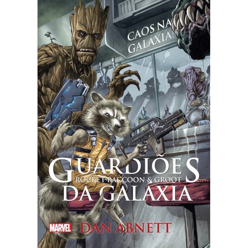 GUARDIÕES DA GALÁXIA - ROCCKET RACCOON E GROOT - CAOS NA GALÁXIA