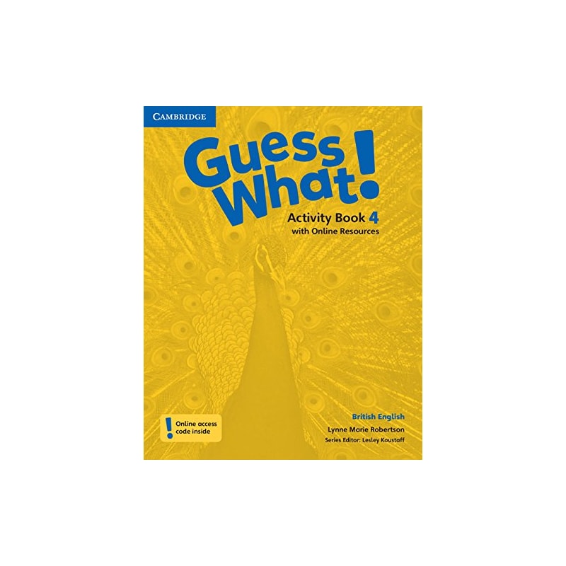 GUESS WHAT! 4 AB WITH ONLINE RESOURCES - BRITISH