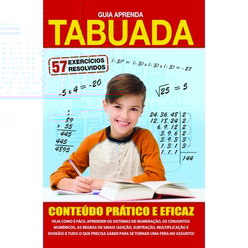 GUIA APRENDA TABUADA: CONTEÚDO PRÁTICO E EFICAZ