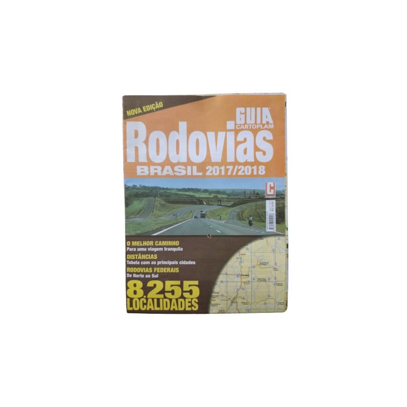 GUIA CARTOPLAM MAPA RODOVIAS BRASIL