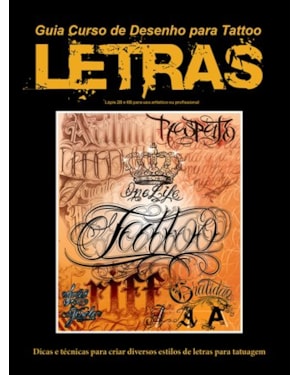 GUIA CURSO DE DESENHO PARA TATTOO LETRAS
