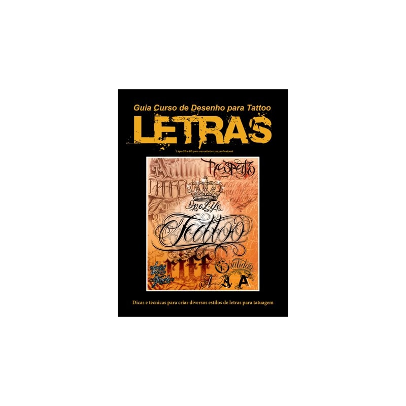 GUIA CURSO DE DESENHO PARA TATTOO LETRAS