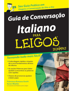 Guia de conversação italiano para leigos