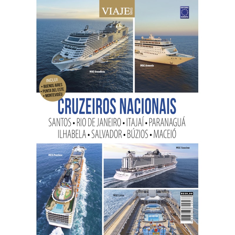 GUIA DE CRUZEIROS NACIONAIS - TEMPORADA 2024