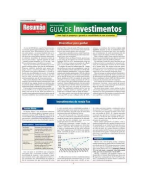 GUIA DE INVESTIMENTOS