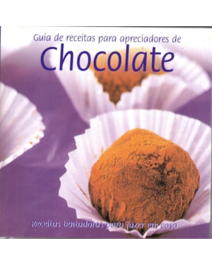 Guia de receitas - chocolate