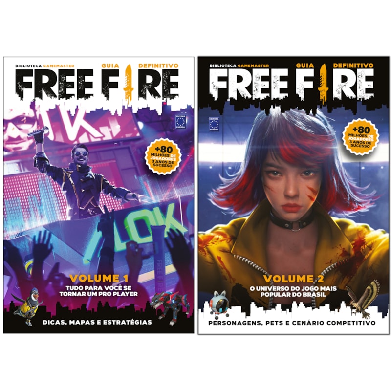 GUIA DEFINITIVO FREE FIRE (COLEÇÃO - 2 VOLUMES)