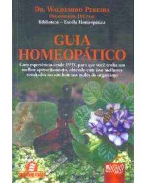 GUIA HOMEOPATICO - COM EXPERIENCIA DESDE 1933 PARA ...