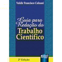 GUIA PARA REDAÇÃO DO TRABALHO CIENTÍFICO