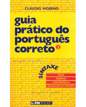 Guia prático do português correto - sintaxe - vol. 3