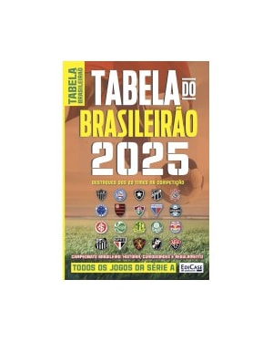 Guia tabela do brasileirão 2025: história, curiosidades e regulamento. todos os jogos da série a