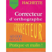 HACHETTE CORRECTEUR D´ORTOGRAPHE