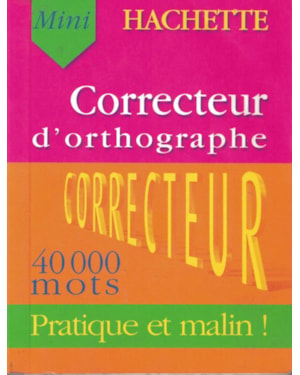 HACHETTE CORRECTEUR D´ORTOGRAPHE
