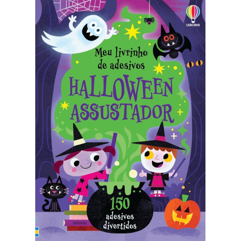 HALLOWEEN ASSUSTADOR: MEU LIVRINHO DE ADESIVOS