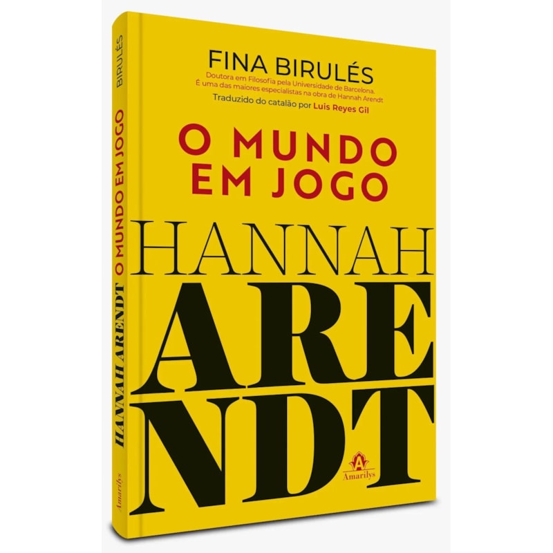 HANNAH ARENDT: O MUNDO EM JOGO