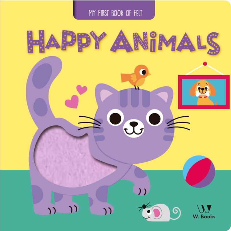 Happy animals - Felt Book
