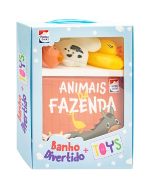 HAPPY BABY BANHO DIVERTIDO + TOYS: ANIMAIS DA FAZENDA
