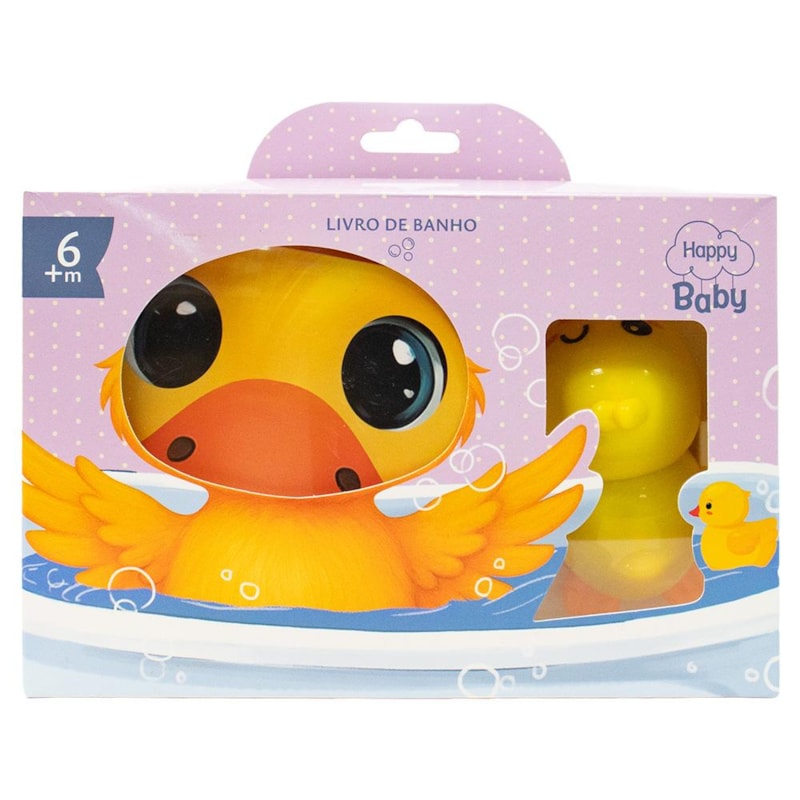 HAPPY BABY MEU LIVRINHO FANTOCHE DE BANHO: MARGO, A PATA