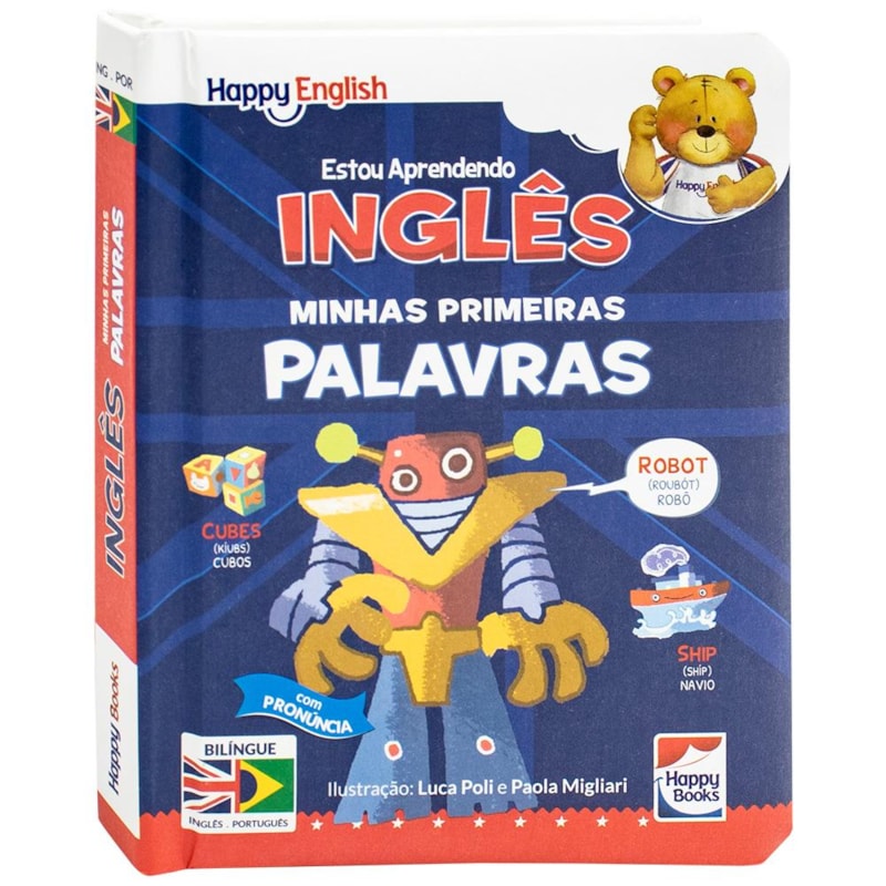 HAPPY ENGLISH ESTOU APRENDENDO! MINHAS PRIMEIRAS PALAVRAS