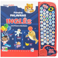 Happy English Procure e Encontre - Livro Sonoro: Primeiras Palavras ING
