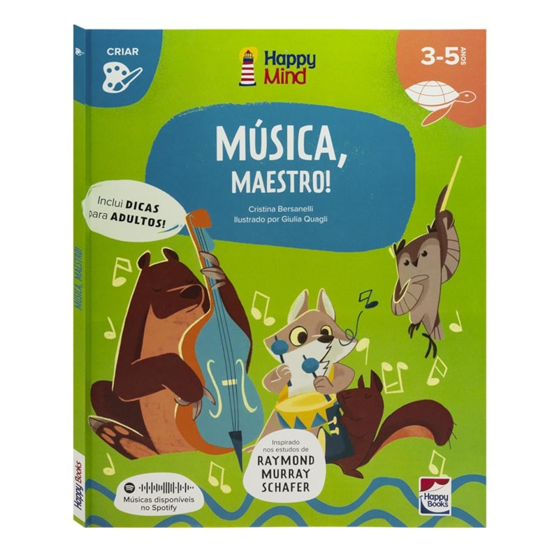 Happy Mind Meu Primeiro Livro de Atividades: Músicas