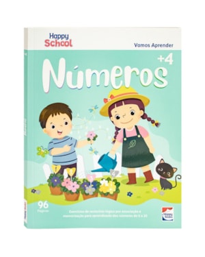 Happy School Cartilha de Alfabetização: Números