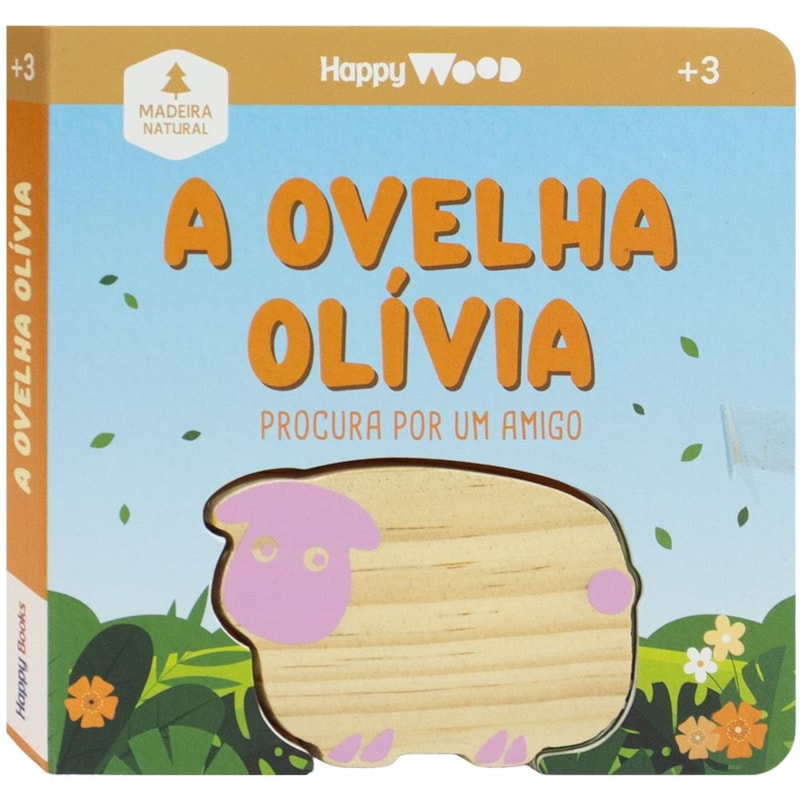 Happy Wood Amigos À Procura: A Ovelha Olívia