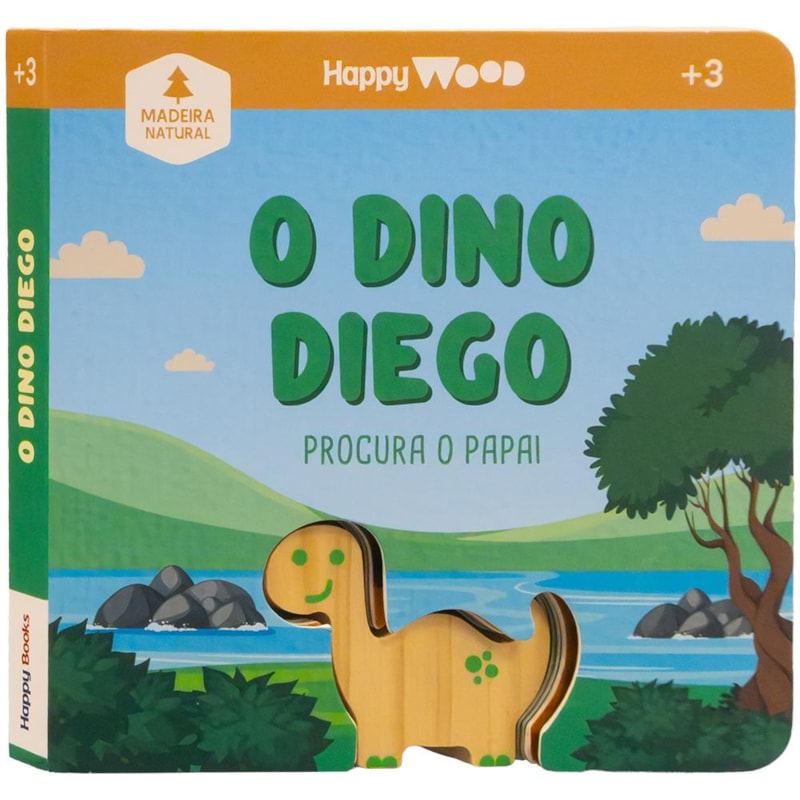 Happy Wood Amigos À Procura: O Dino Diego