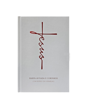 HARPA AVIVADA E CORINHOS LETRA HIPERGRANDE 08 JESUS BRANCA