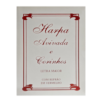 HARPA AVIVADA E CORINHOS LETRA MAIOR - 13 TRAD. BRANCA
