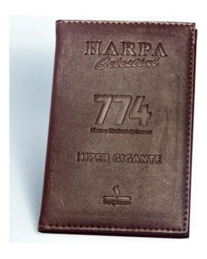 HARPA CELESTIAL GIGANTE LUXO - CAPA CINZA