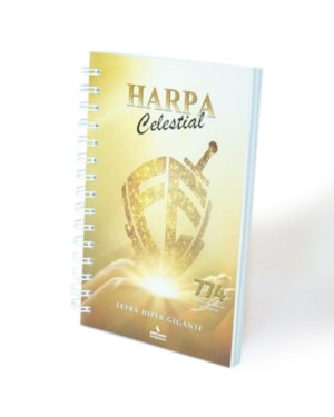 HARPA CELESTIAL LETRA GRANDE - CAPA LEÃO - ESPIRAL