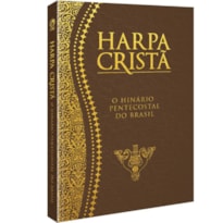 HARPA CRISTÃ MÉDIA POPULAR MARROM