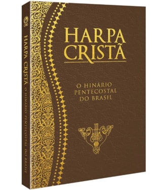 HARPA CRISTÃ MÉDIA POPULAR MARROM