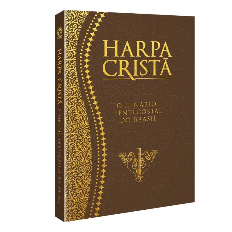 HARPA CRISTÃ MÉDIA POPULAR MARROM