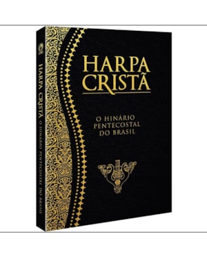 HARPA CRISTÃ POPULAR GRANDE PRETA