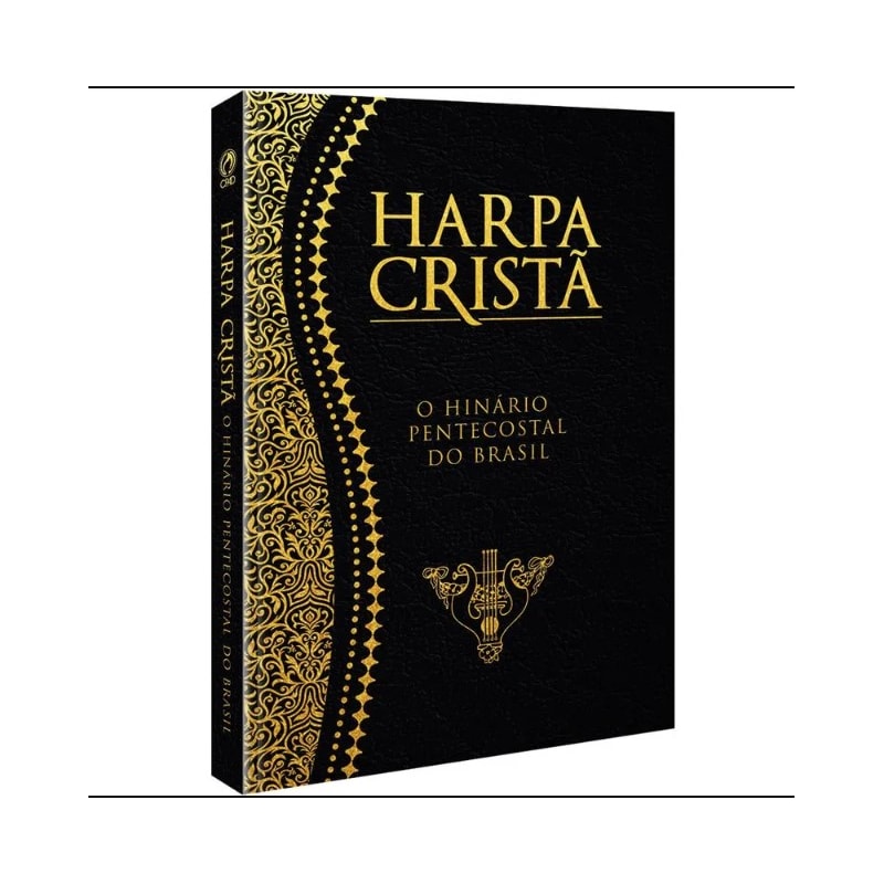 HARPA CRISTÃ POPULAR GRANDE PRETA