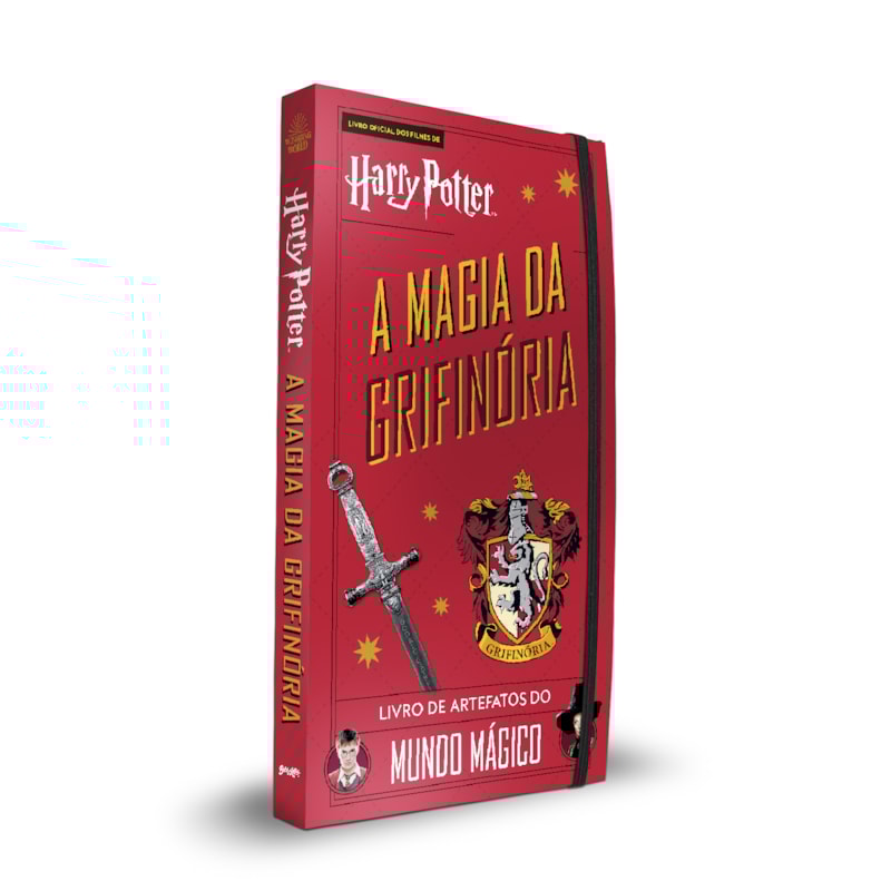 HARRY POTTER - A MAGIA DA GRIFINÓRIA: LIVRO OFICIAL DE ARTEFATOS DO MUNDO MÁGICO (INCLUI ITENS COLECIONÁVEIS E PRESENTES PARA FÃS DE HARRY POTTER)