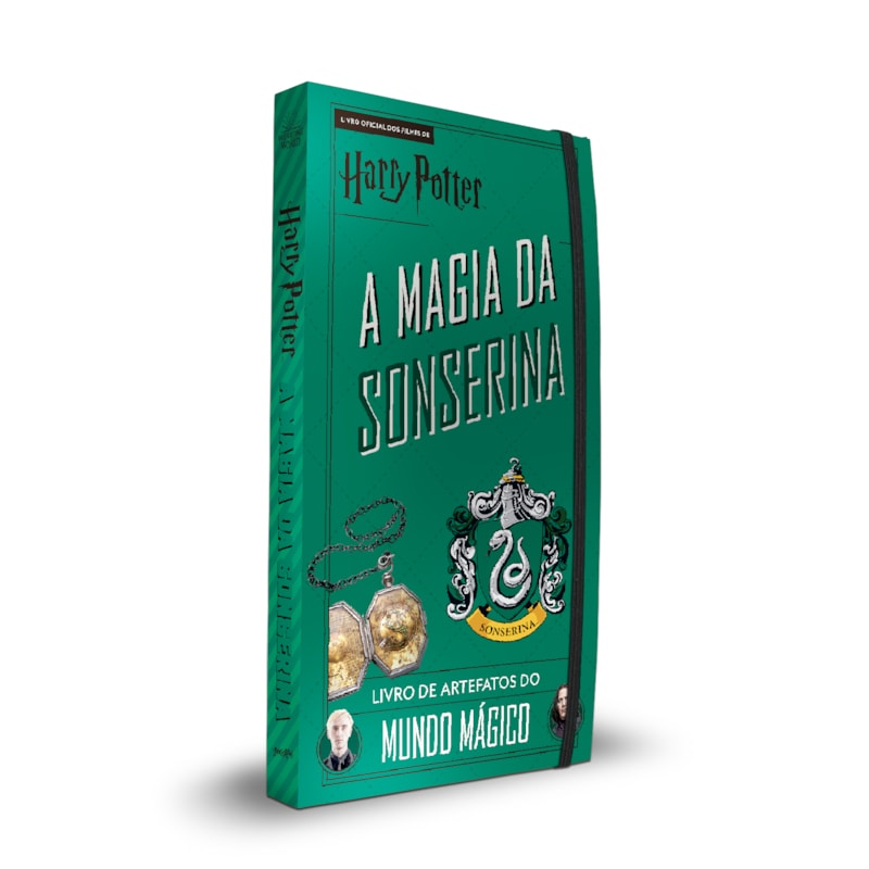 HARRY POTTER - A MAGIA DA SONSERINA: LIVRO OFICIAL DE ARTEFATOS DO MUNDO MÁGICO (INCLUI ITENS COLECIONÁVEIS E PRESENTES PARA FÃS DE HARRY POTTER)